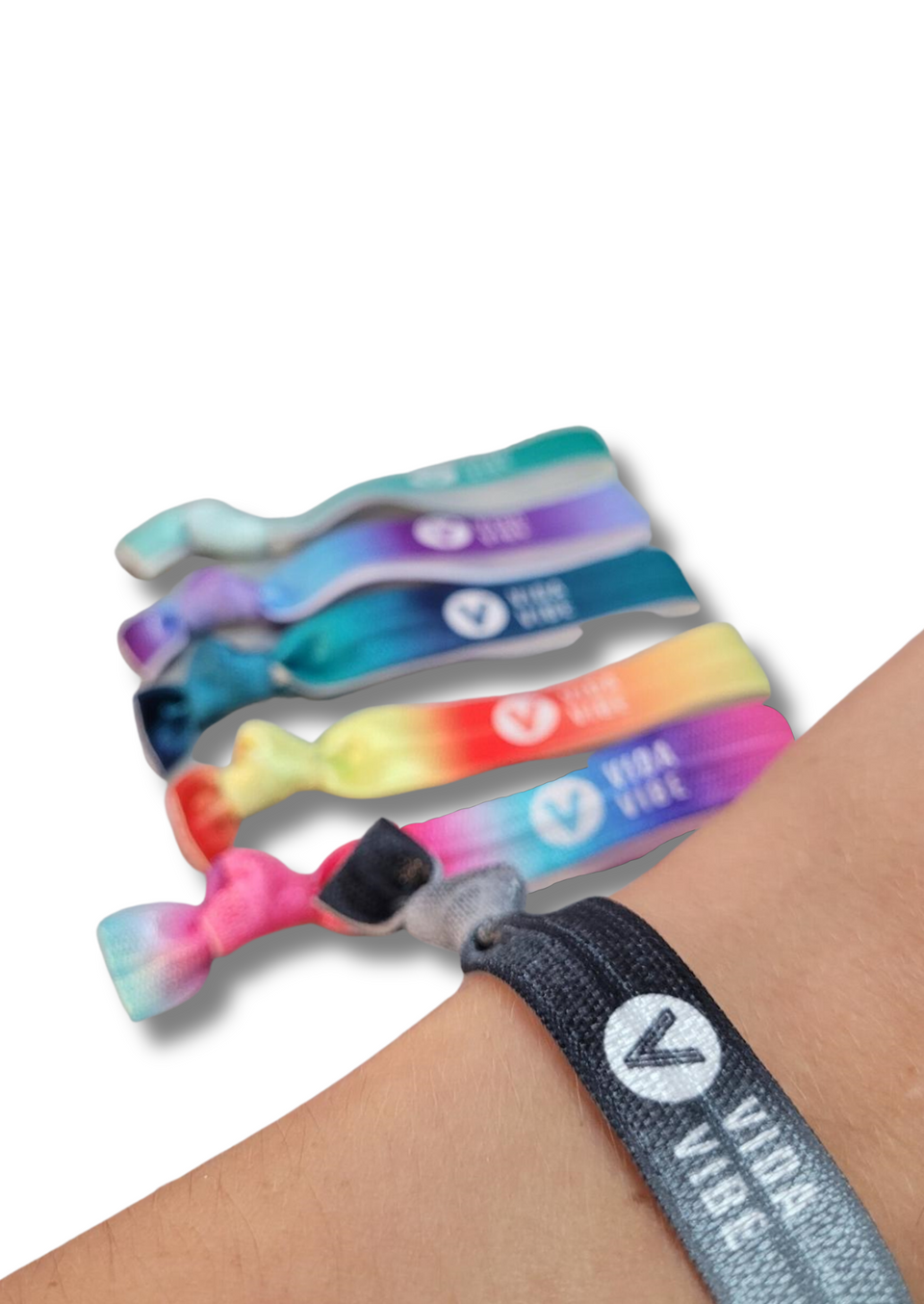 Elastic Hair Ties 6 Pack